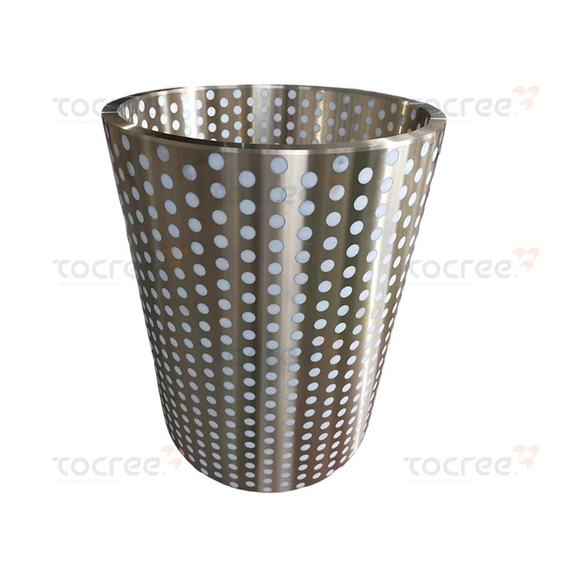 Ống lót bằng đồng thau tự bôi trơn nhúng PTFE